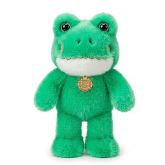 Froggypop™ Peluche rana verde