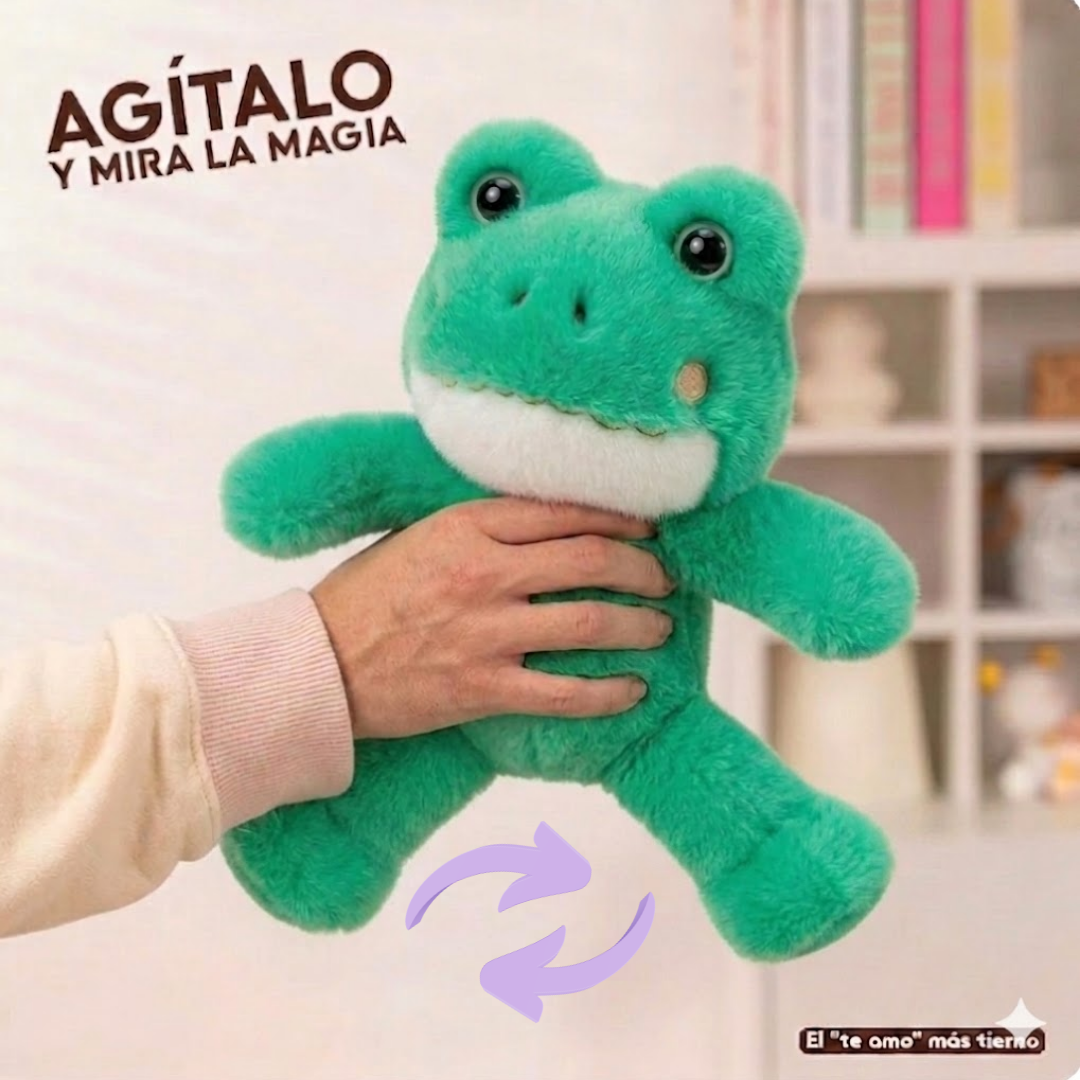 Froggypop™ Peluche rana verde