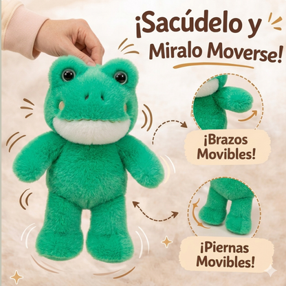 Froggypop™ Peluche rana verde